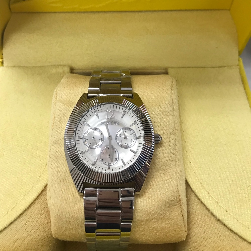 Oversized invicta ladies watch